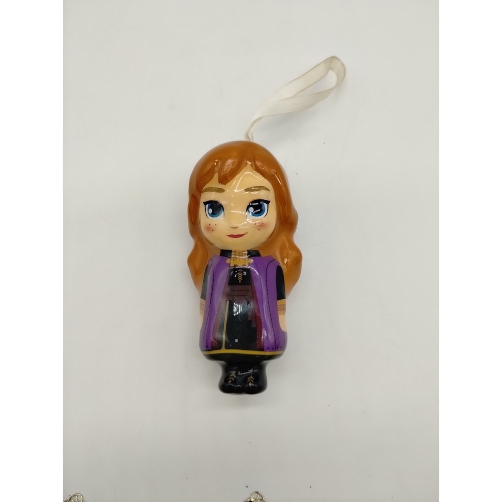 Hallmark ANNA Disney Frozen Decoupage Christmas Tree Ornament Shatterproof
